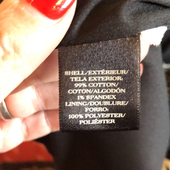 Ann Taylor Black and White Graphic Floral Topper Jacket - Picture 6 of 6